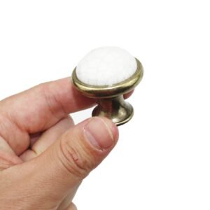 KNOB 107 WHITE GOLDEN RING