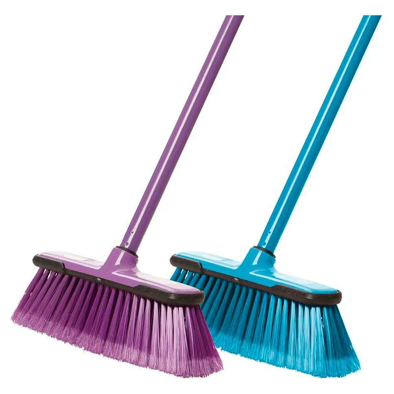 Soft Broom with Wooden Body & Wooden Stick 10109