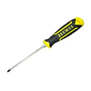 SCREW DRIVER RUBBER GRIP FDN FLAT 10"