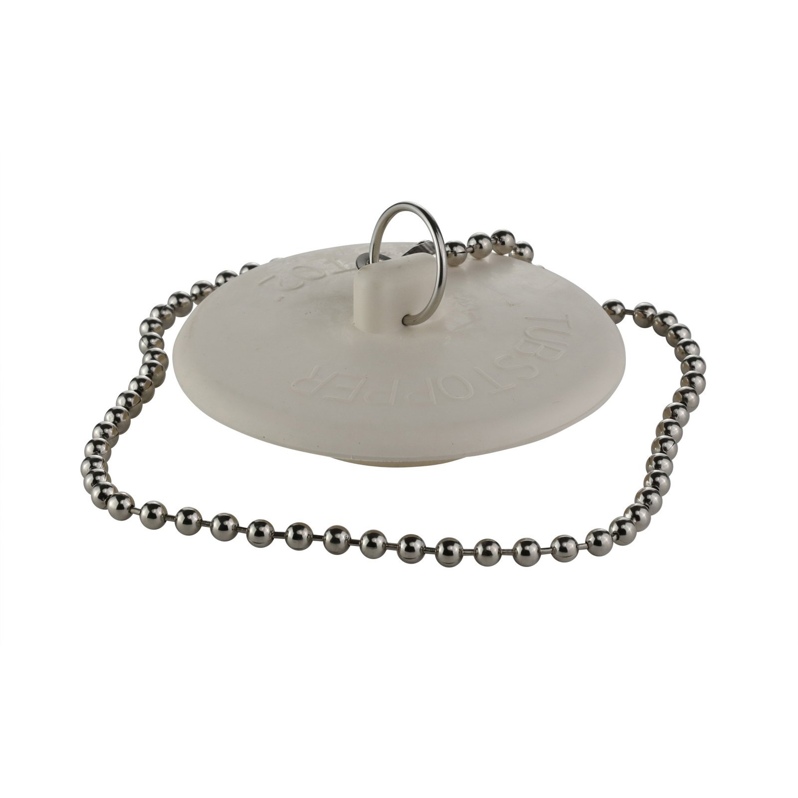 MYDEX PVC RUBBER STOPPER WITH CHAIN 1.5" x 50CM 16314